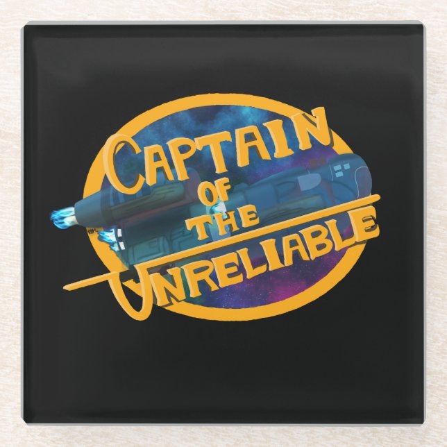 Captain of the Unreliable Glass Coaster (Front)
