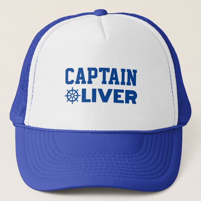Captain Oliver Trucker Hat (Front)
