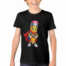 Captain Pencil | Cute Back to School Superhero Des