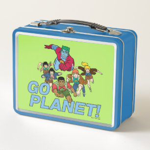 Captain Planet and the Planeteers - Go Planet! Metal Lunch Box