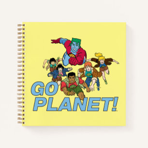 Captain Planet and the Planeteers - Go Planet! Notebook