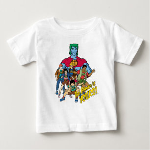 Captain Planet Group Graphic - The Power Is Yours! Baby T-Shirt