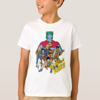 Captain Planet Group Graphic - The Power Is Yours!