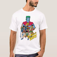 Captain Planet Group Graphic - The Power Is Yours!