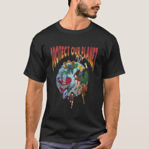 Captain Planet Protect Our Planet T-Shirt