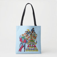 Captain Planet & the Planeteers Group Logo Graphic