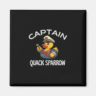 Captain Quack Sparrow Cruise Ducks Keep Hide You D Magnet