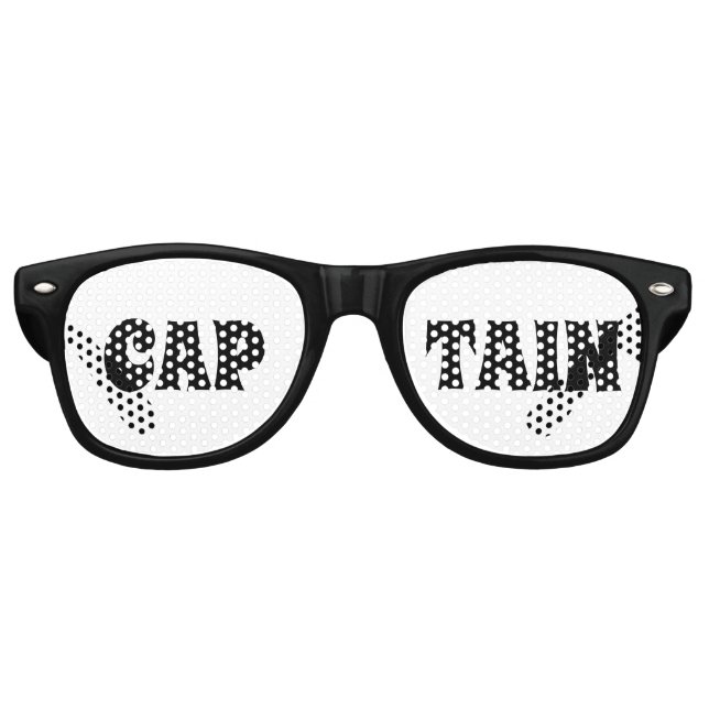 CAPTAIN retro Shades / Fun Party (Front)
