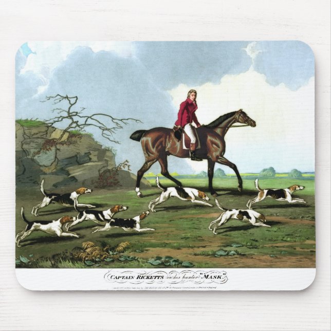 Captain Ricketts Mouse Pad (Front)