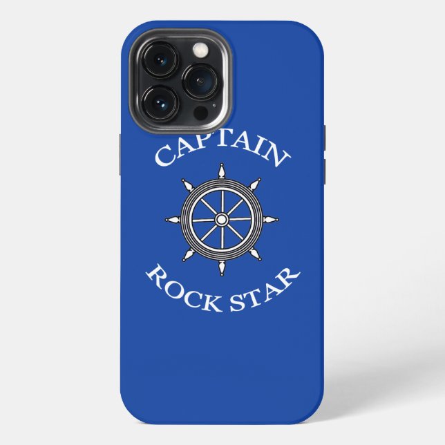 "Captain Rock Star” iPhone Case (Back)