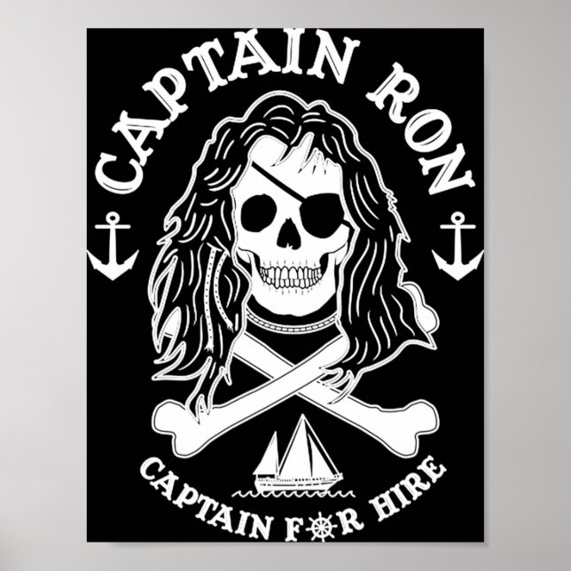 Captain Ron Captain For Hire Poster (Front)