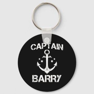 Captain Rry Funny Birthday Personalised Surname Cl Key Ring