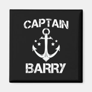 Captain Rry Funny Birthday Personalised Surname Cl Magnet