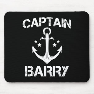Captain Rry Funny Birthday Personalised Surname Cl Mouse Pad