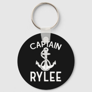 Captain Rylee Anchor Boat Boating Yacht Ship Key Ring