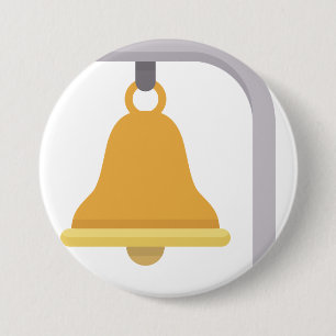 Captain’s Bell 7.5 Cm Round Badge