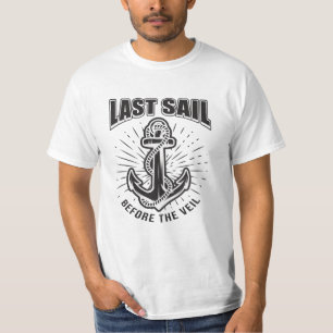 Captain Sail Boat Sailor Sea Sailing Funny Gift T-Shirt