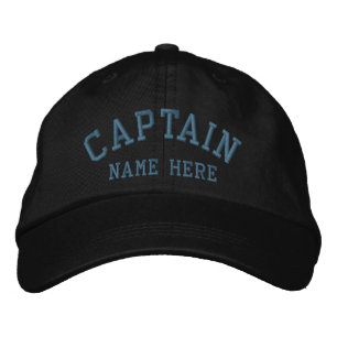 Captain - Sailor customisable Embroidered Hat