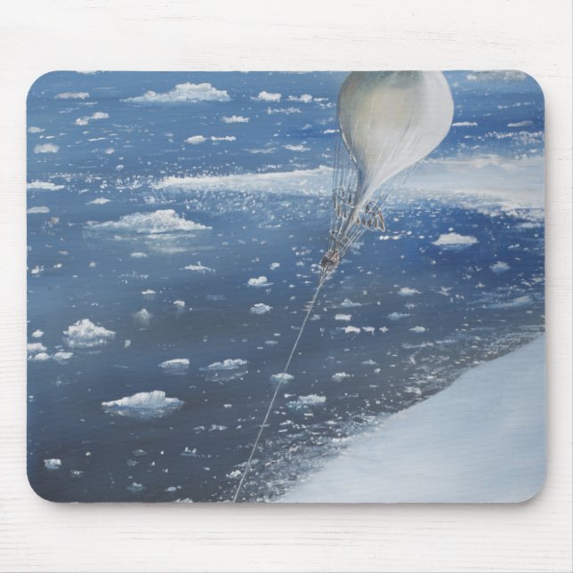 Captain Scott Antarctica's first Aeronaut. 4th Mouse Pad (Front)