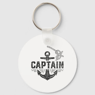 Captain Ship Boat Owner Skipper Lover Key Ring