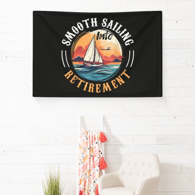 Captain Smooth Sailing into Retirement Banner (Insitu)