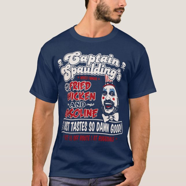 Captain Spaulding Fried friend T-Shirt (Front)