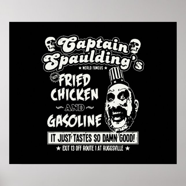 Captain Spauldings Poster (Front)