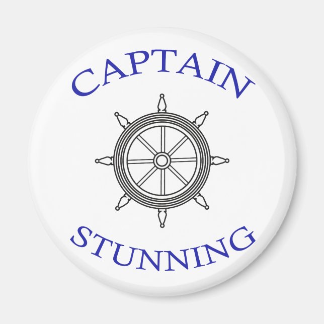 “Captain Stunning” Magnet (Front)