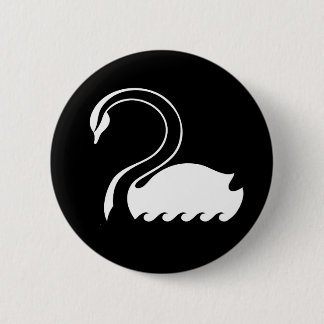 Captain Swan Flag Button