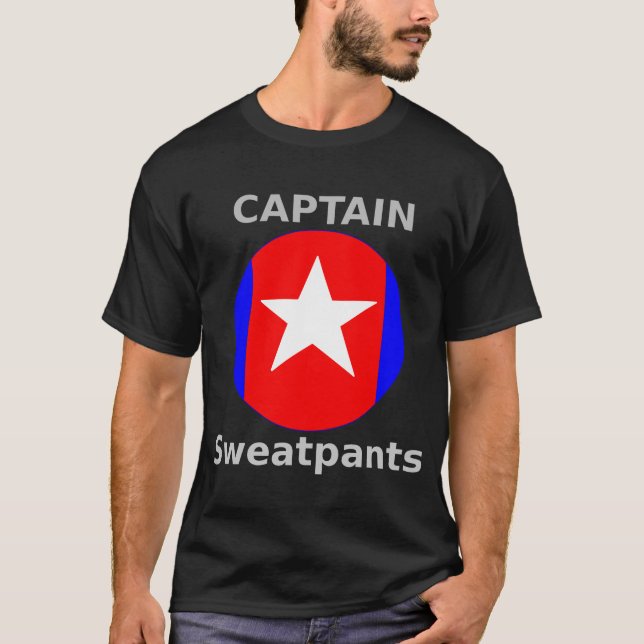 Captain Sweatpants T-Shirt (Front)