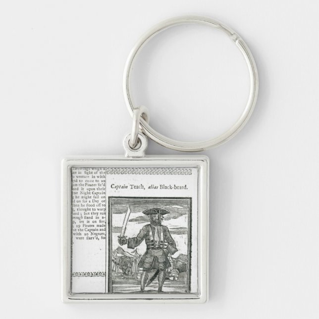 Captain Teach, Alias Black Beard Key Ring (Front)