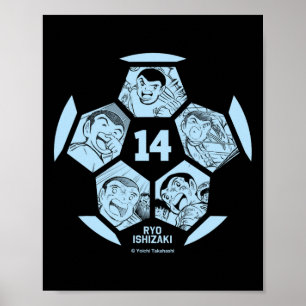 Captain Tsubysa Ryo Ishizaki (soccer Byll) Poster