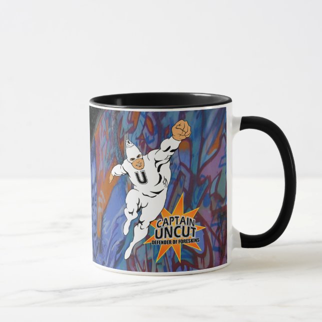 Captain Uncut (Graffiti) mug (Right)