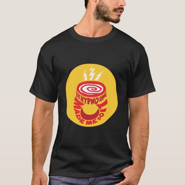 Captain Underpants The Hypno Ring Made Me Do It Lo T-Shirt (Front)