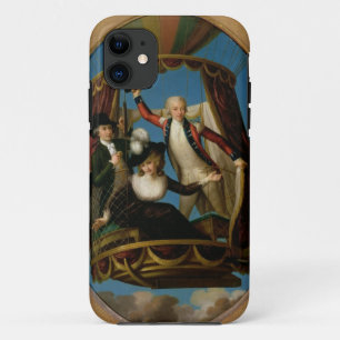 Captain Vincenzo Lunardi with his Assistant George iPhone 11 Case