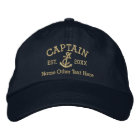 Captain With Anchor Personalized