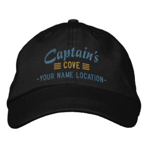 Captain's COVE Personalise it Embroidered cap