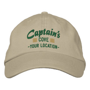 Captain's COVE Personalise it Embroidered cap
