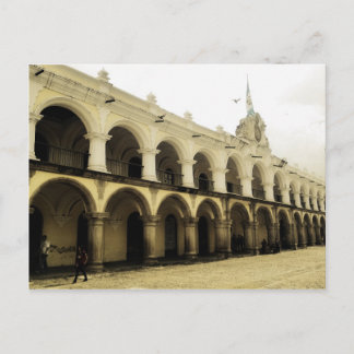 Captain's guard in Antigua Guatemala Postcard