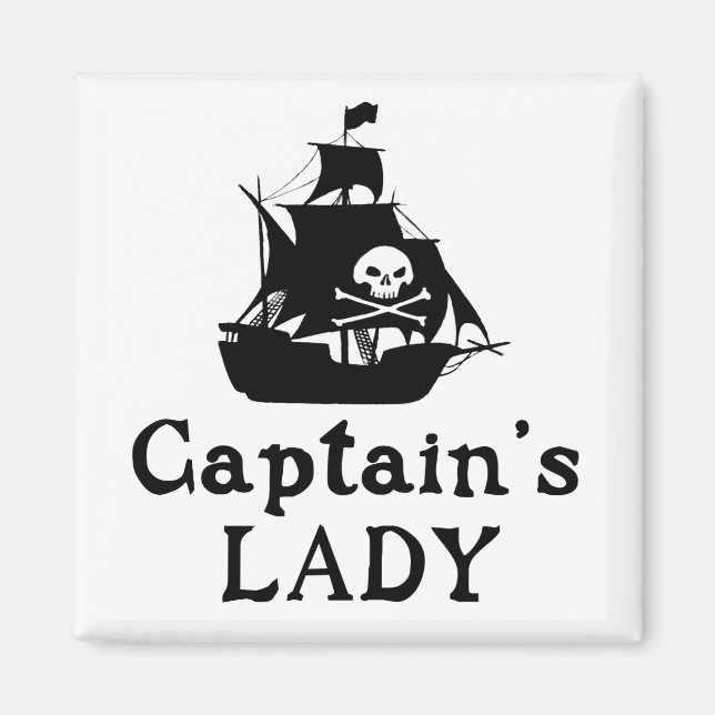 Captain's Lady Magnet (Front)