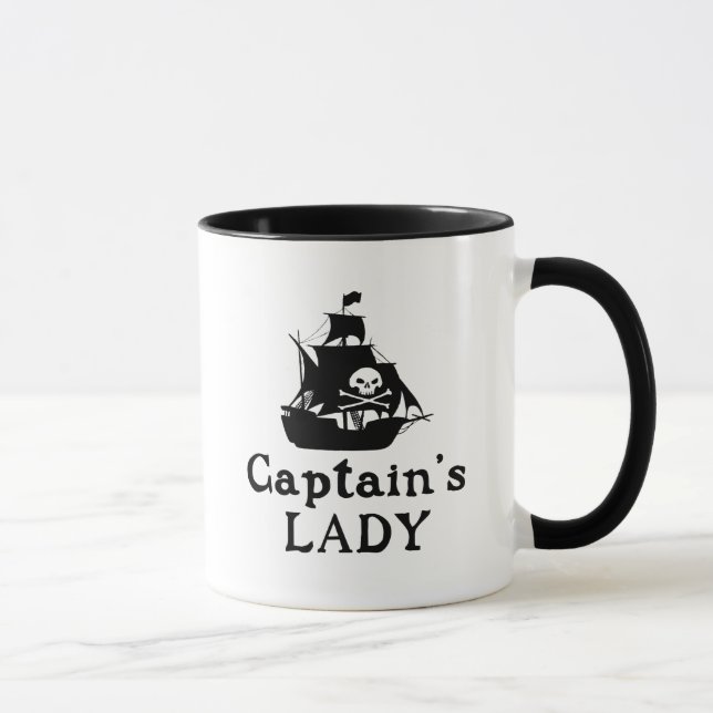 Captain's Lady Mug (Right)