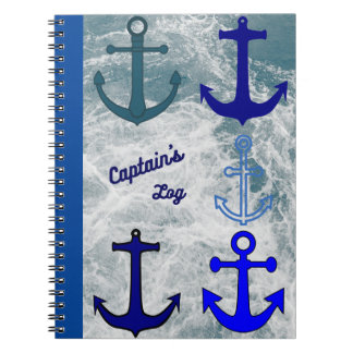 Captain's Log Spiral Photobook Notebook
