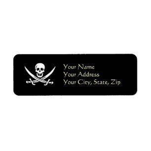 Captain's Mail Return Address Label
