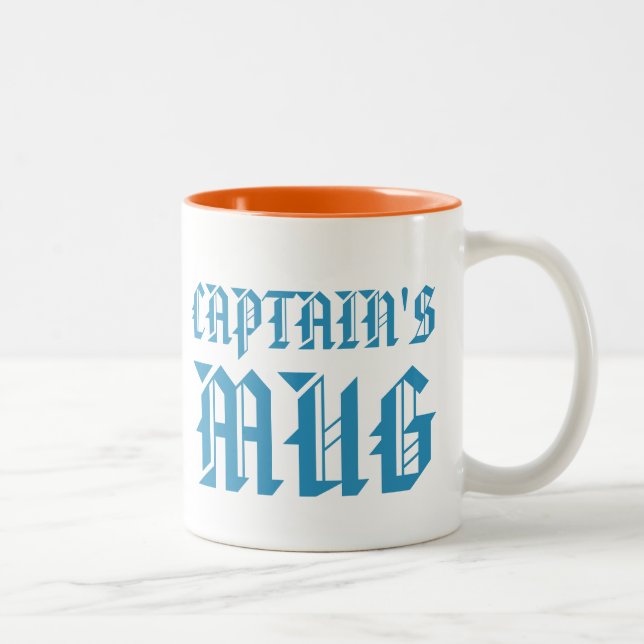 Captain's mug | Fun Humor Slogan Kids Mug (Right)