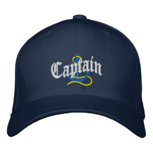 Captains sailing embroidered hat
