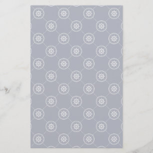 Captain'S Wheel Pattern Stationery