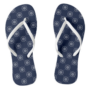 Captain'S Wheel Pattern Thongs