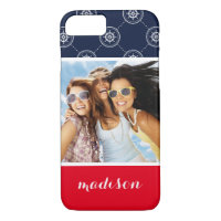 Captain'S Wheel Pattern | Your Photo & Name