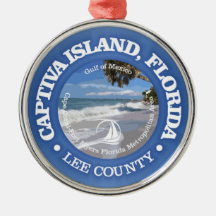 Captiva Island (C) Metal Ornament