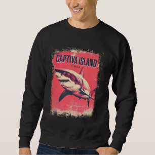 Captiva Island FL Florida Vintage Beach Vacation S Sweatshirt